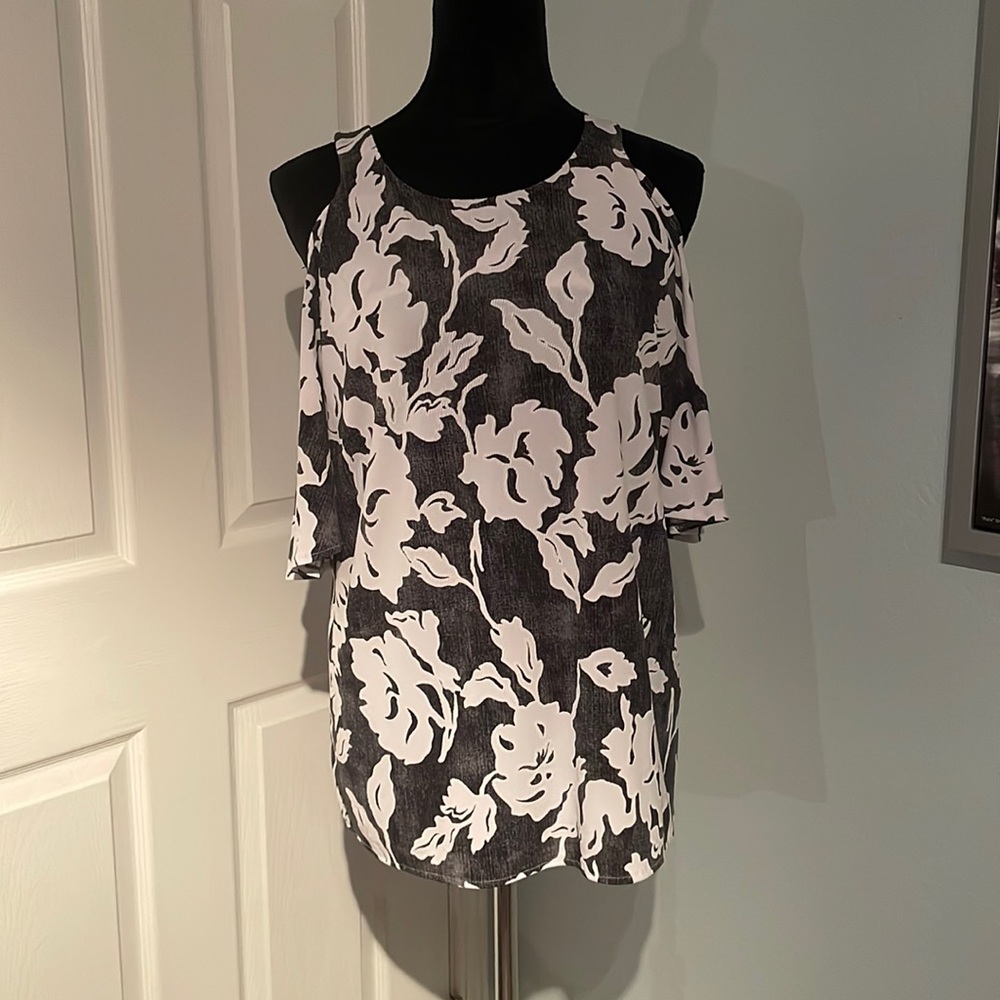 INC cutout blouse